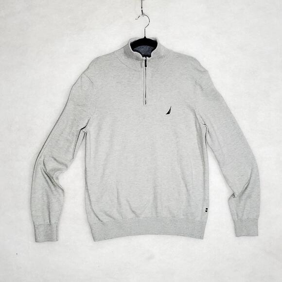 NAUTICA Navtech 1/4 Zip Pullover Sweater Men's Size S - Picture 1 of 9